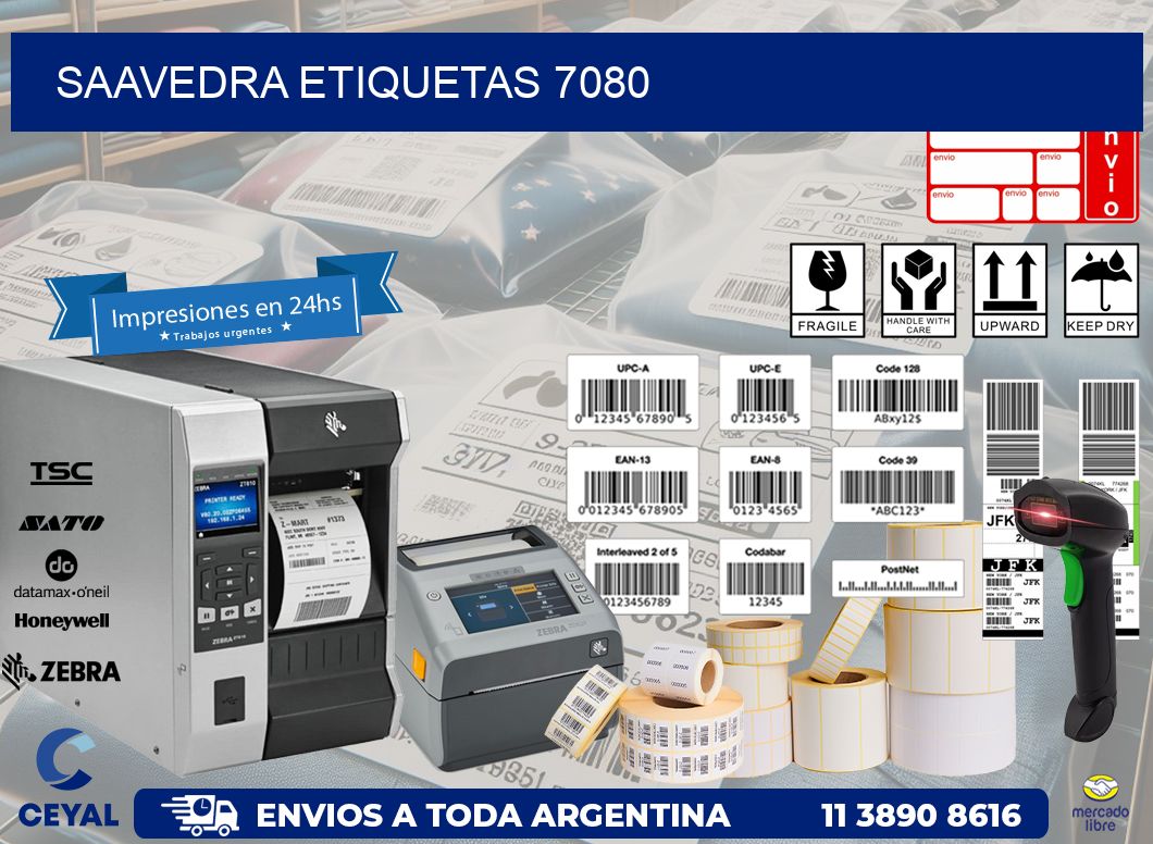 Saavedra etiquetas 7080