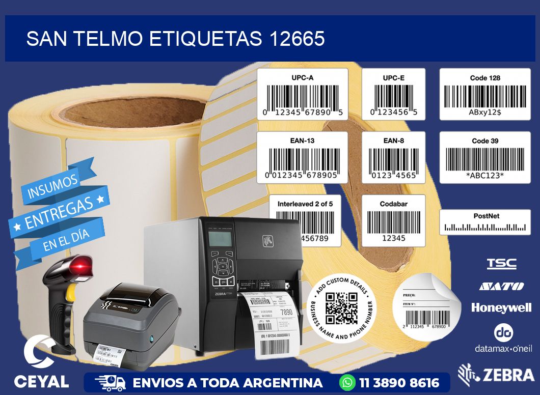 San Telmo etiquetas 12665