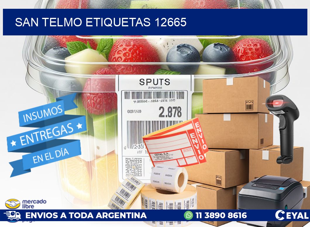San Telmo etiquetas 12665