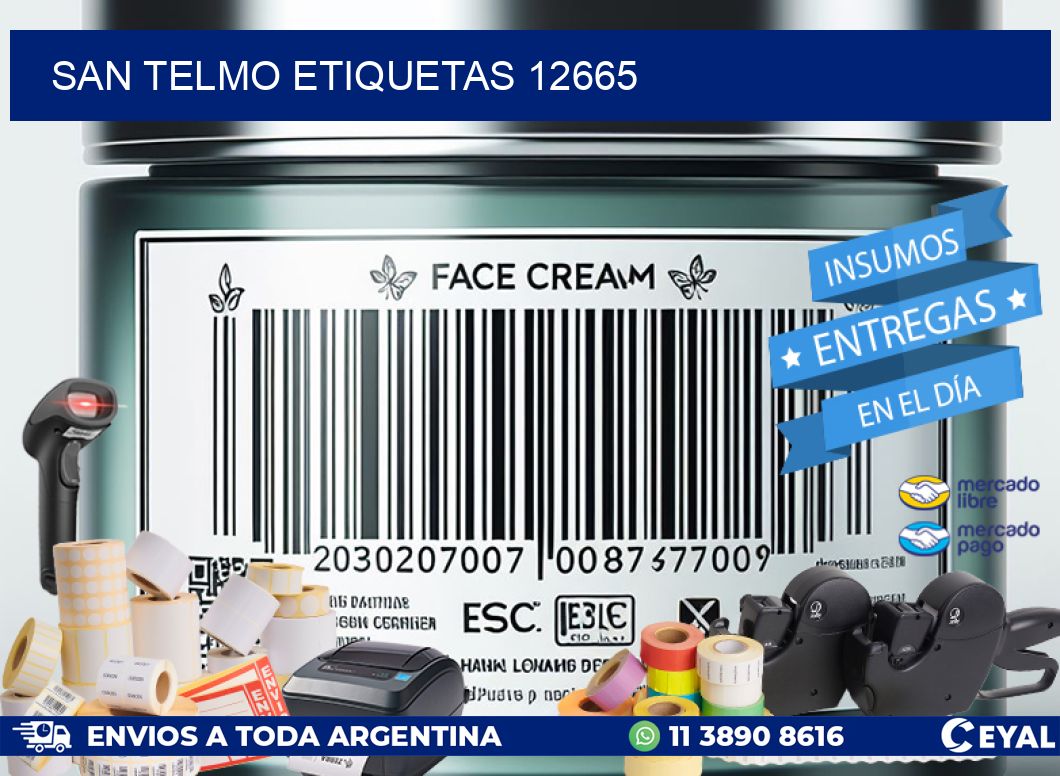 San Telmo etiquetas 12665