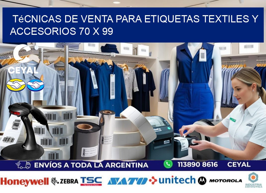 Técnicas de Venta para Etiquetas Textiles y Accesorios 70 x 99