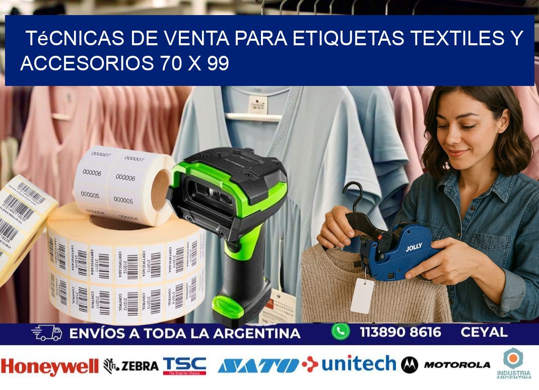 Técnicas de Venta para Etiquetas Textiles y Accesorios 70 x 99