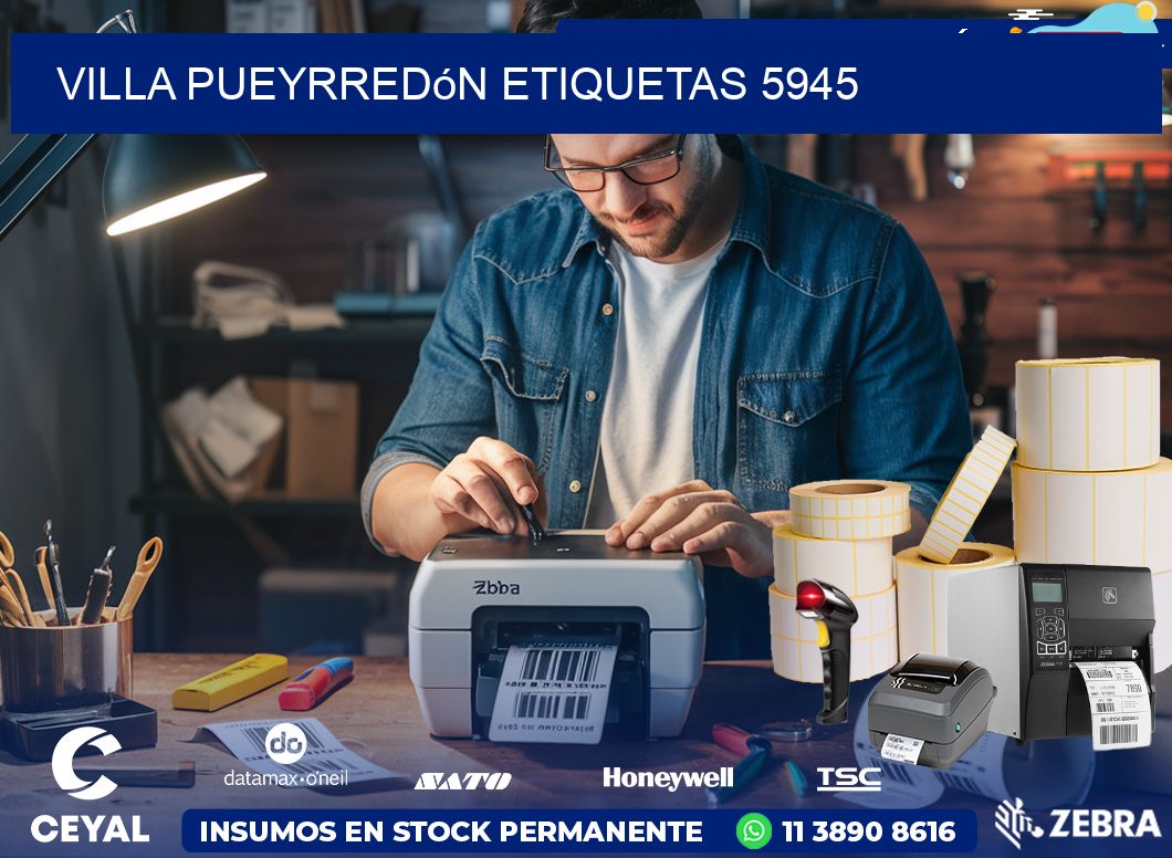Villa Pueyrredón etiquetas 5945