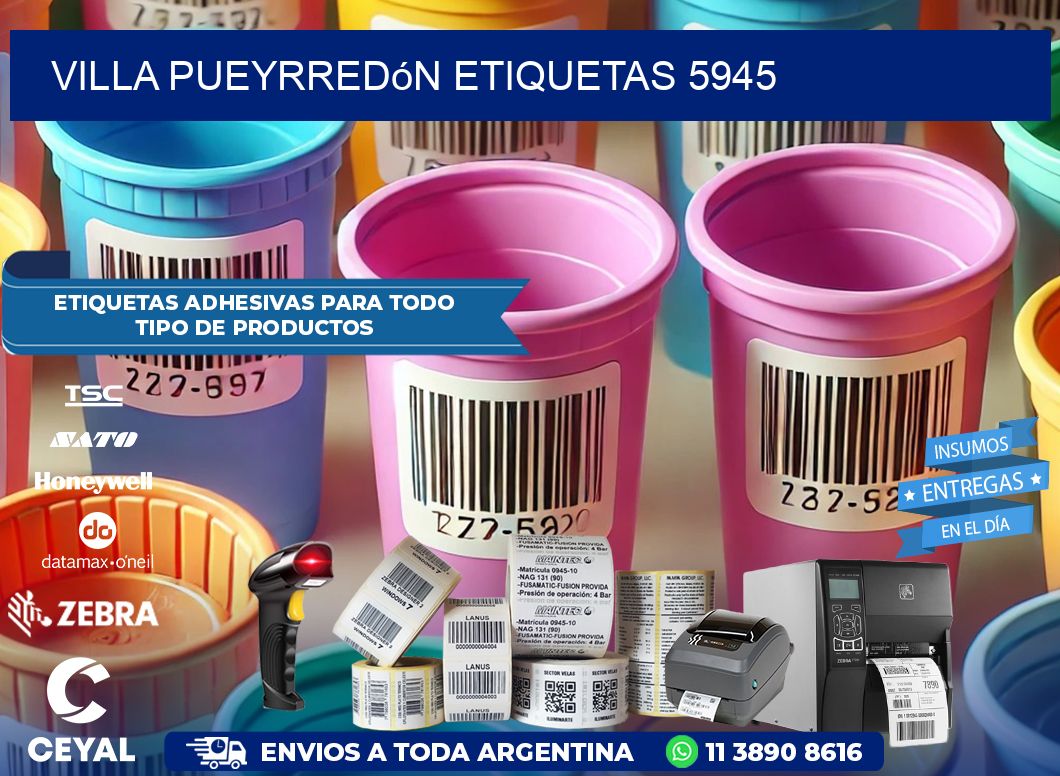 Villa Pueyrredón etiquetas 5945