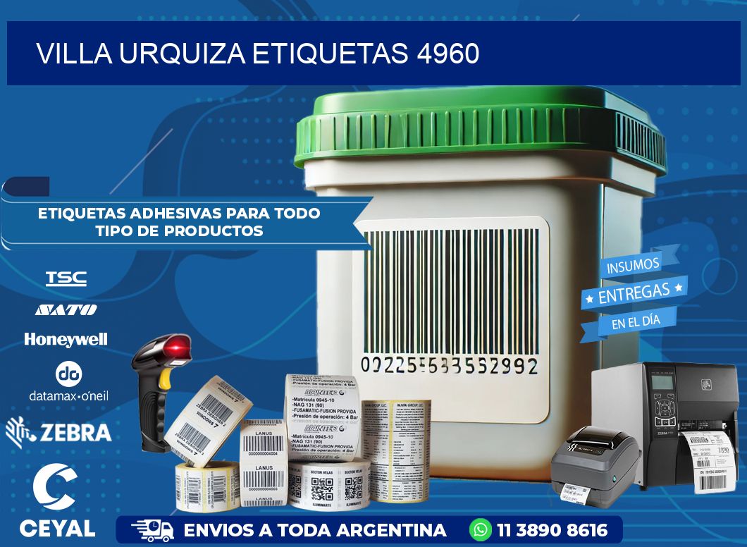 Villa Urquiza etiquetas 4960