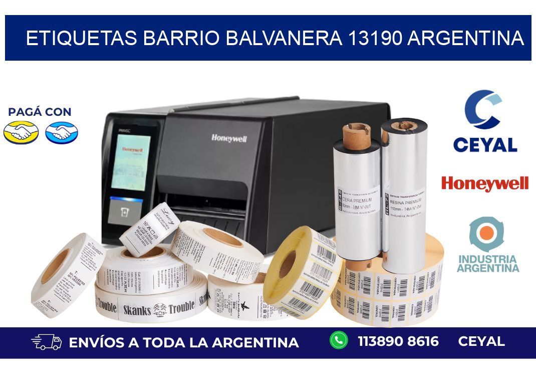 etiquetas barrio balvanera 13190 argentina