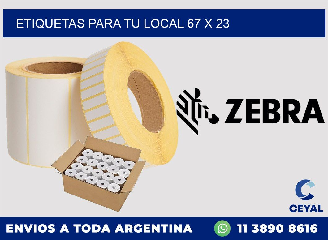 etiquetas para tu local 67 x 23