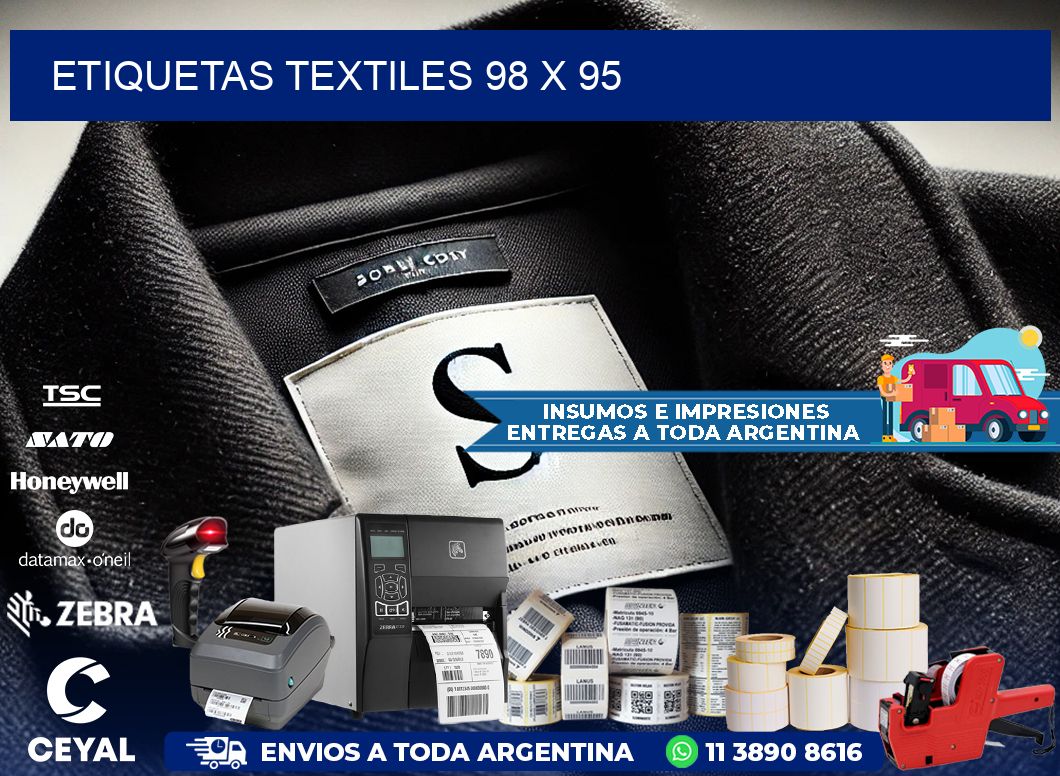 etiquetas textiles 98 x 95