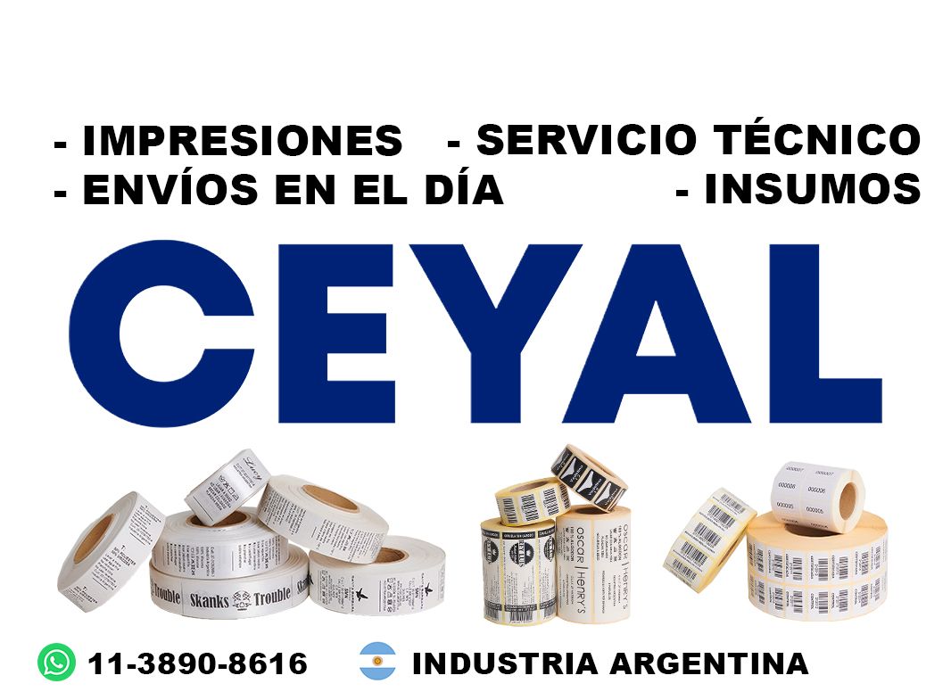 10155 impresora de etiquetas textil