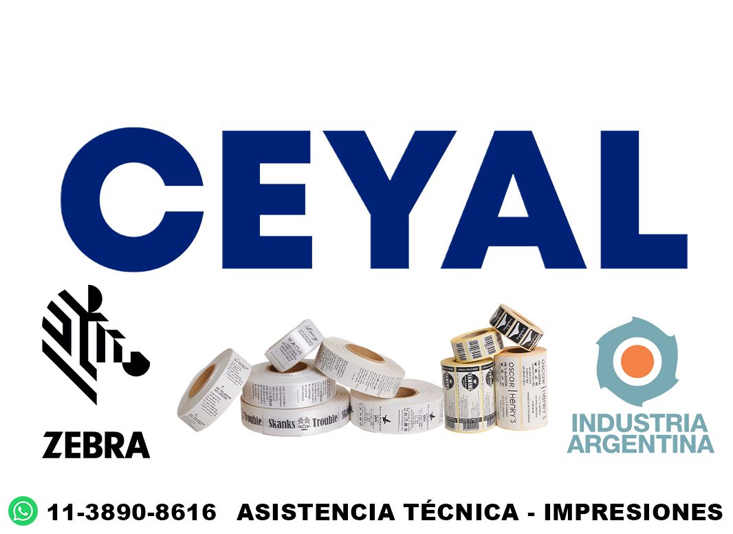 10155 impresora de etiquetas textil