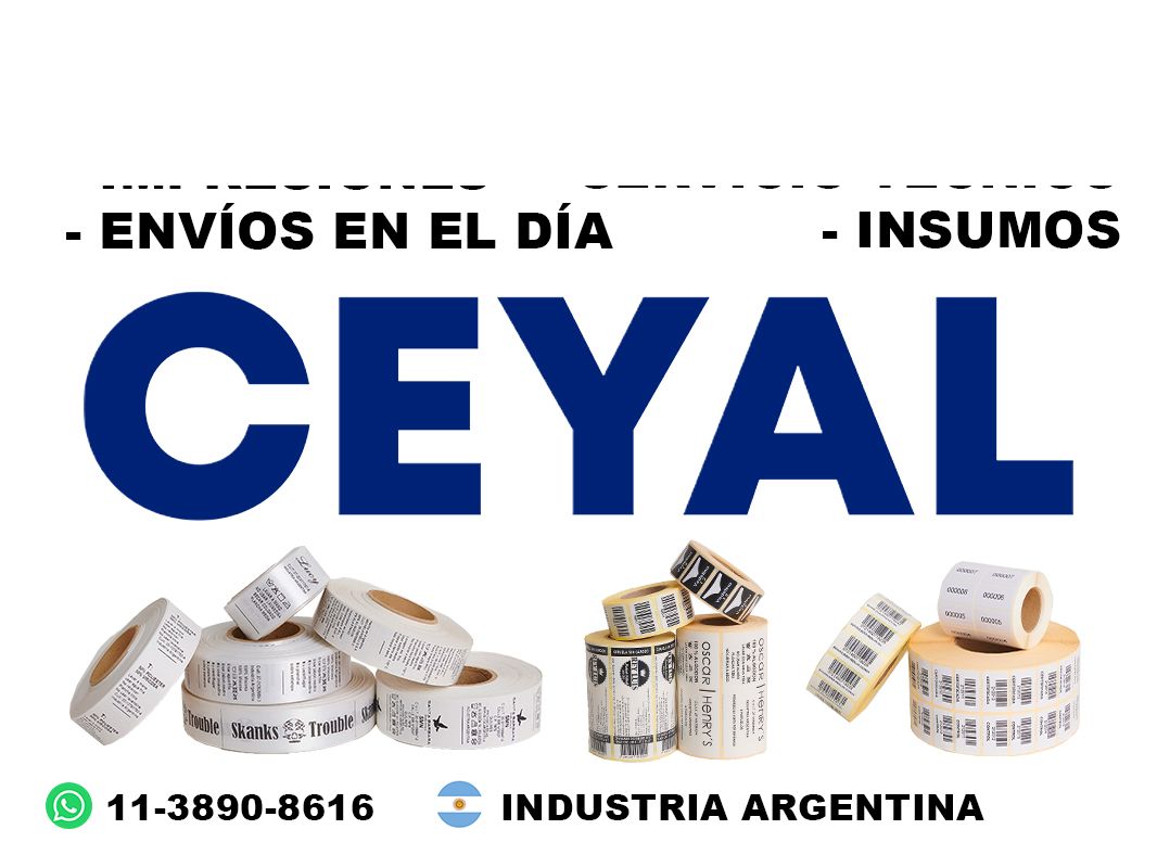 10595 Etiquetas para panificados y pastelería