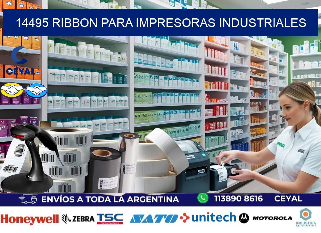 14495 Ribbon para impresoras industriales