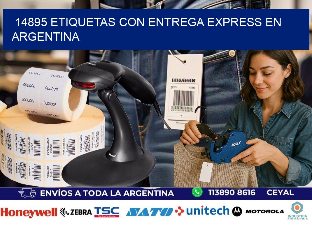 14895 Etiquetas con entrega express en Argentina