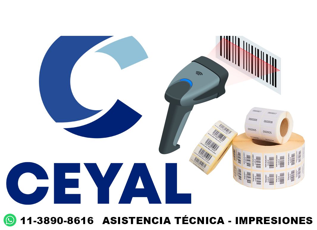 23155 Etiquetas adhesivas ean13 textil