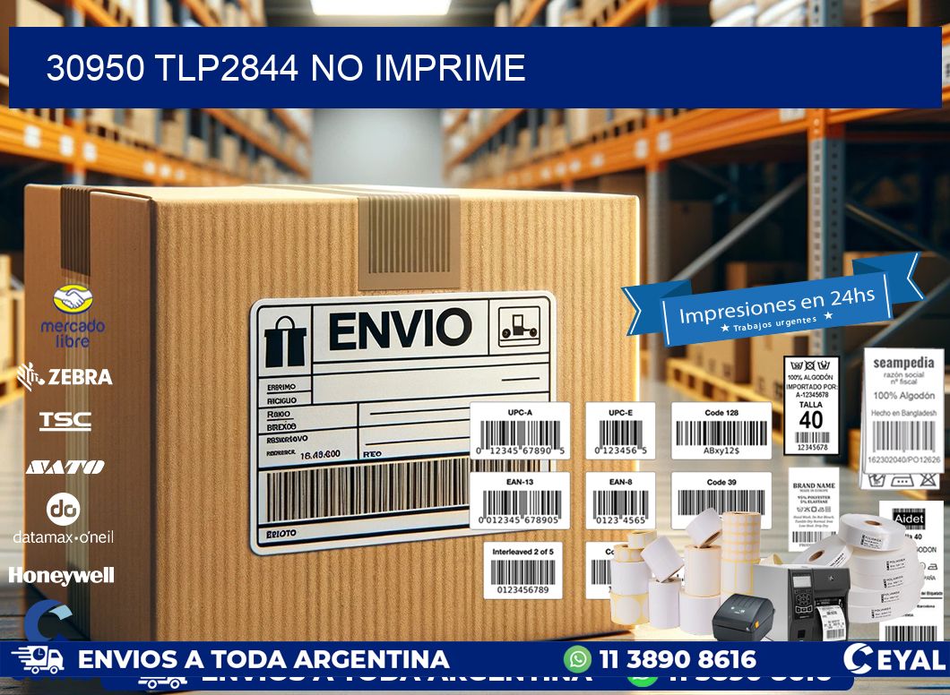 30950 TLP2844 no imprime