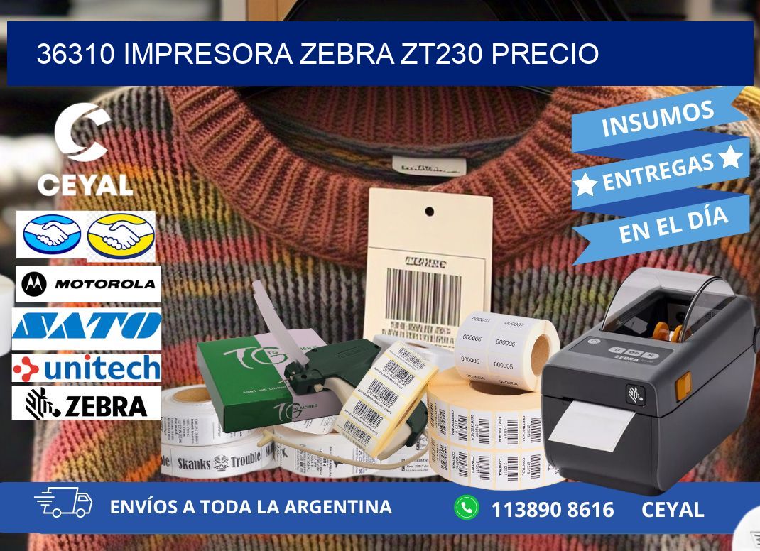 36310 Impresora Zebra ZT230 precio