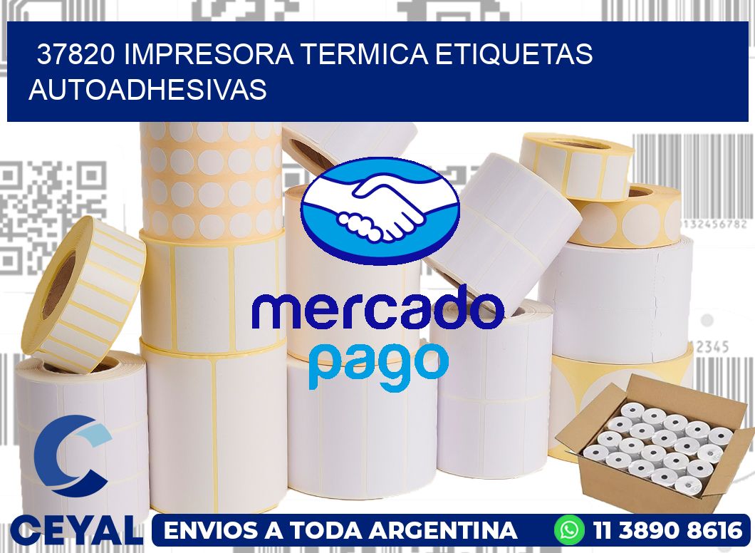 37820 Impresora termica etiquetas autoadhesivas