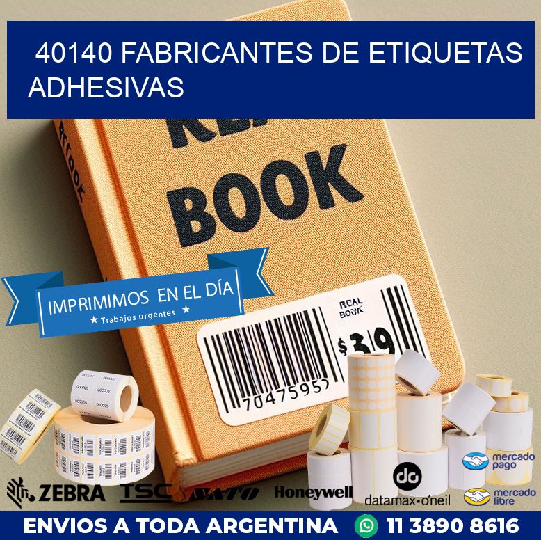 40140 Fabricantes de etiquetas adhesivas