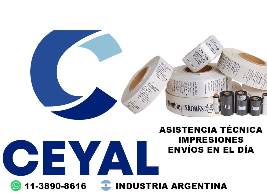 4990 Etiquetas térmicas para empaques