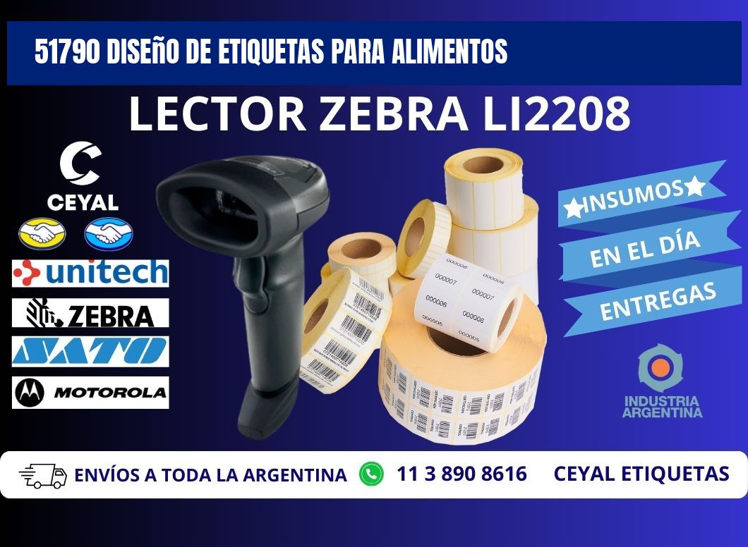 51790 Diseño de etiquetas para alimentos