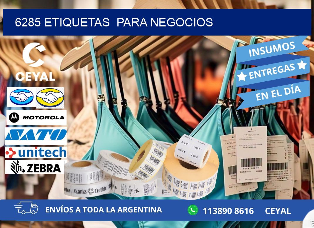 6285 etiquetas  para negocios