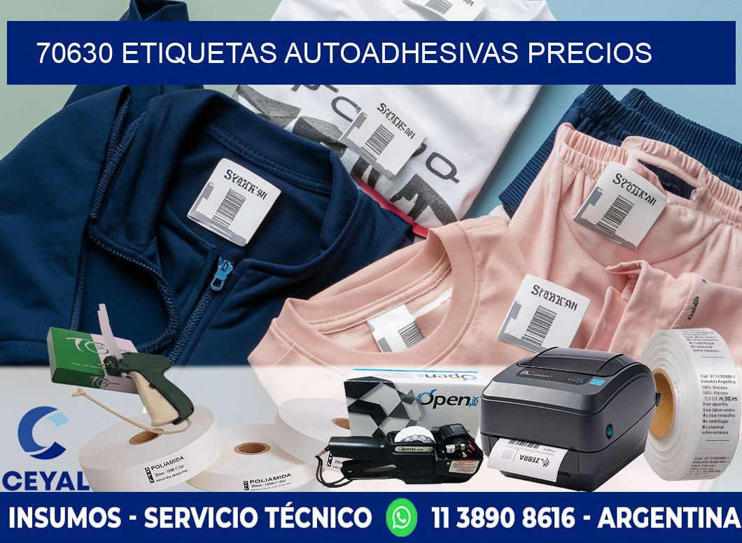 70630 Etiquetas autoadhesivas precios