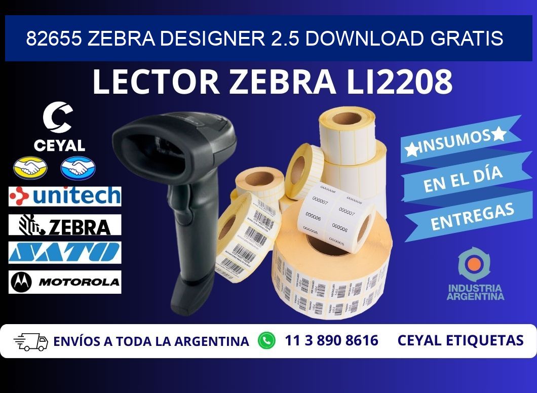 82655 Zebra designer 2.5 download gratis