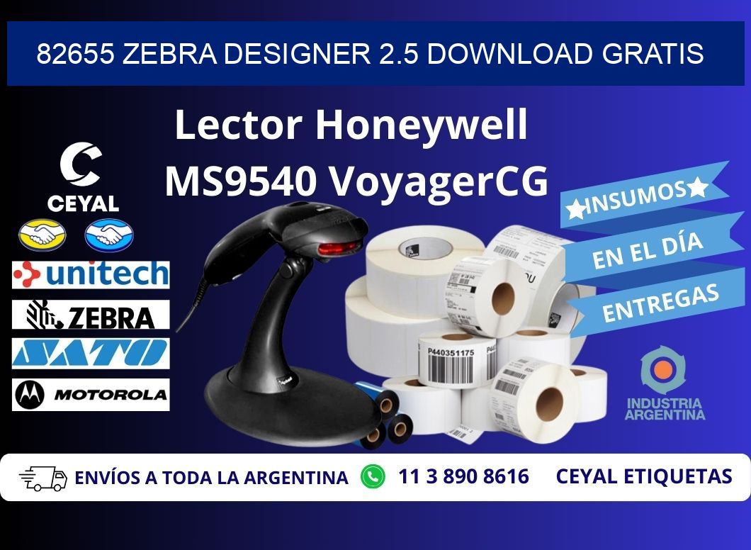 82655 Zebra designer 2.5 download gratis