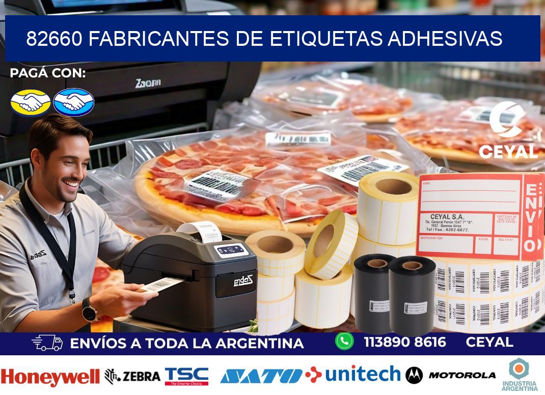 82660 Fabricantes de etiquetas adhesivas