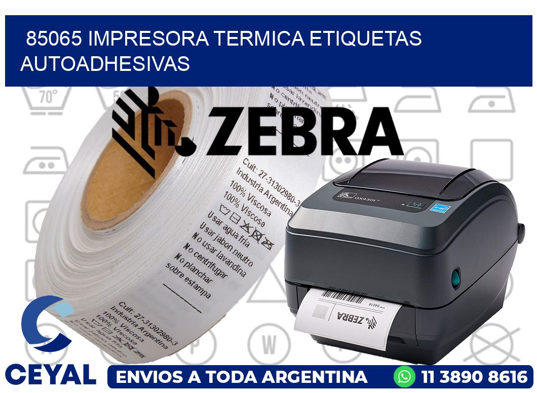 85065 Impresora termica etiquetas autoadhesivas