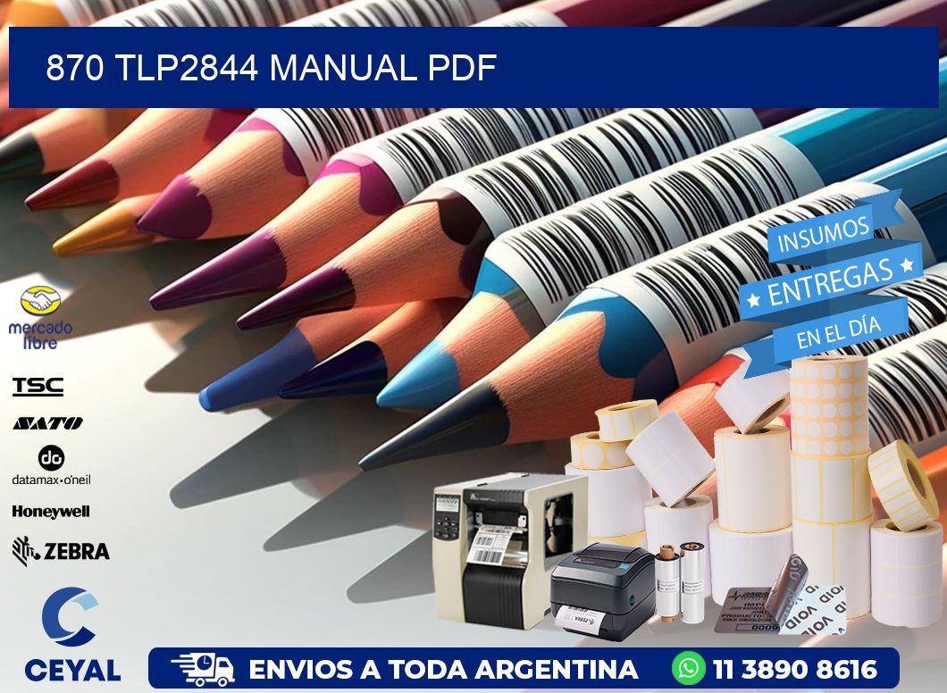 870 TLP2844 manual PDF