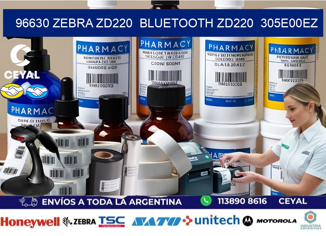 96630 Zebra ZD220  Bluetooth ZD220  305E00EZ