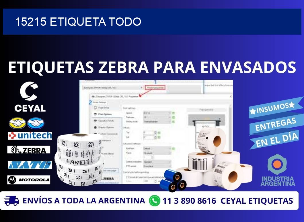 15215 Etiqueta todo