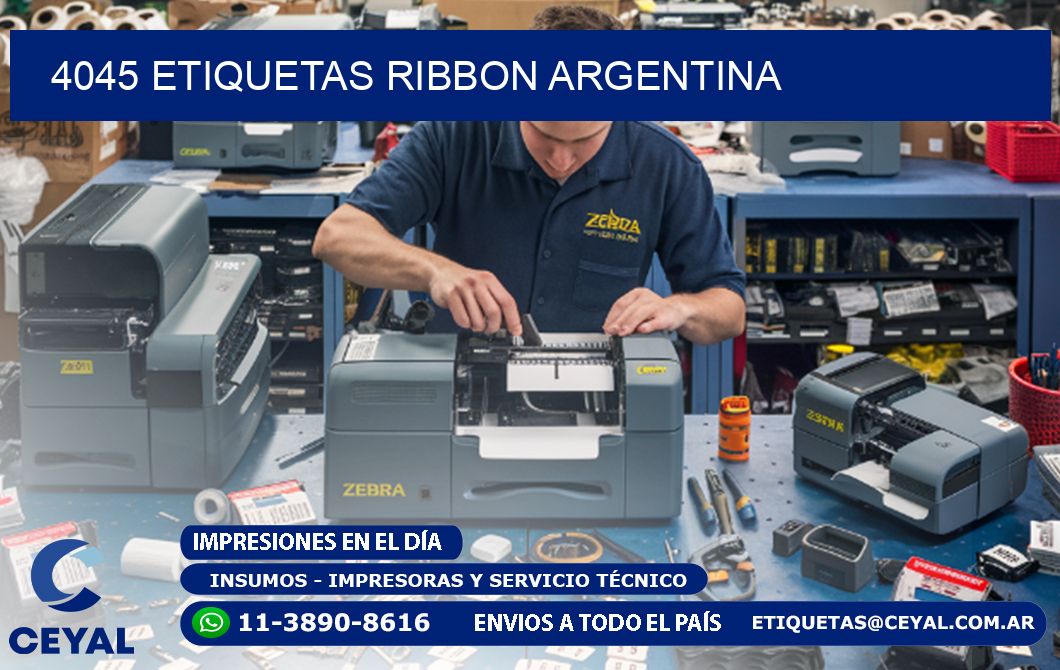 4045 etiquetas ribbon argentina