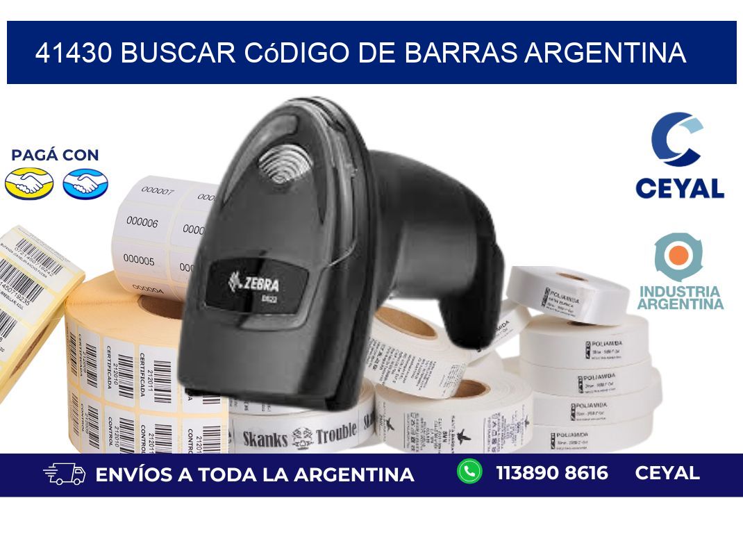41430 Buscar código de barras Argentina