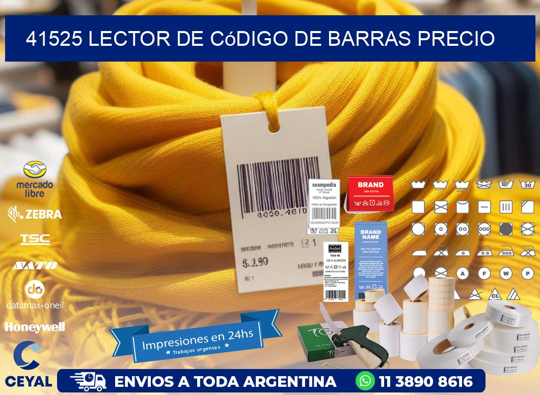 41525 Lector de código de barras precio