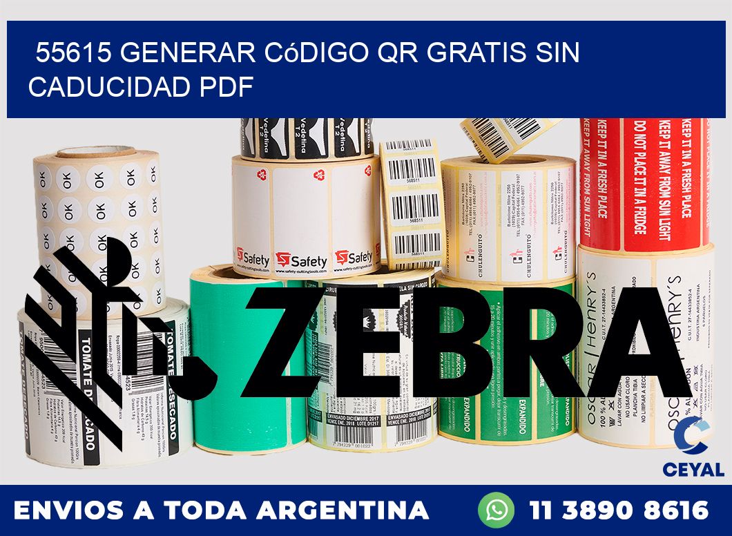 55615 Generar código QR gratis sin caducidad PDF