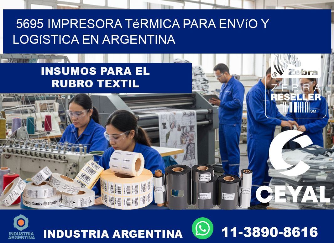 5695 impresora térmica para envío y logística en Argentina