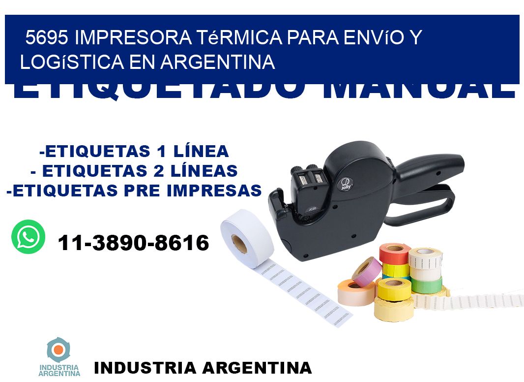 5695 impresora térmica para envío y logística en Argentina