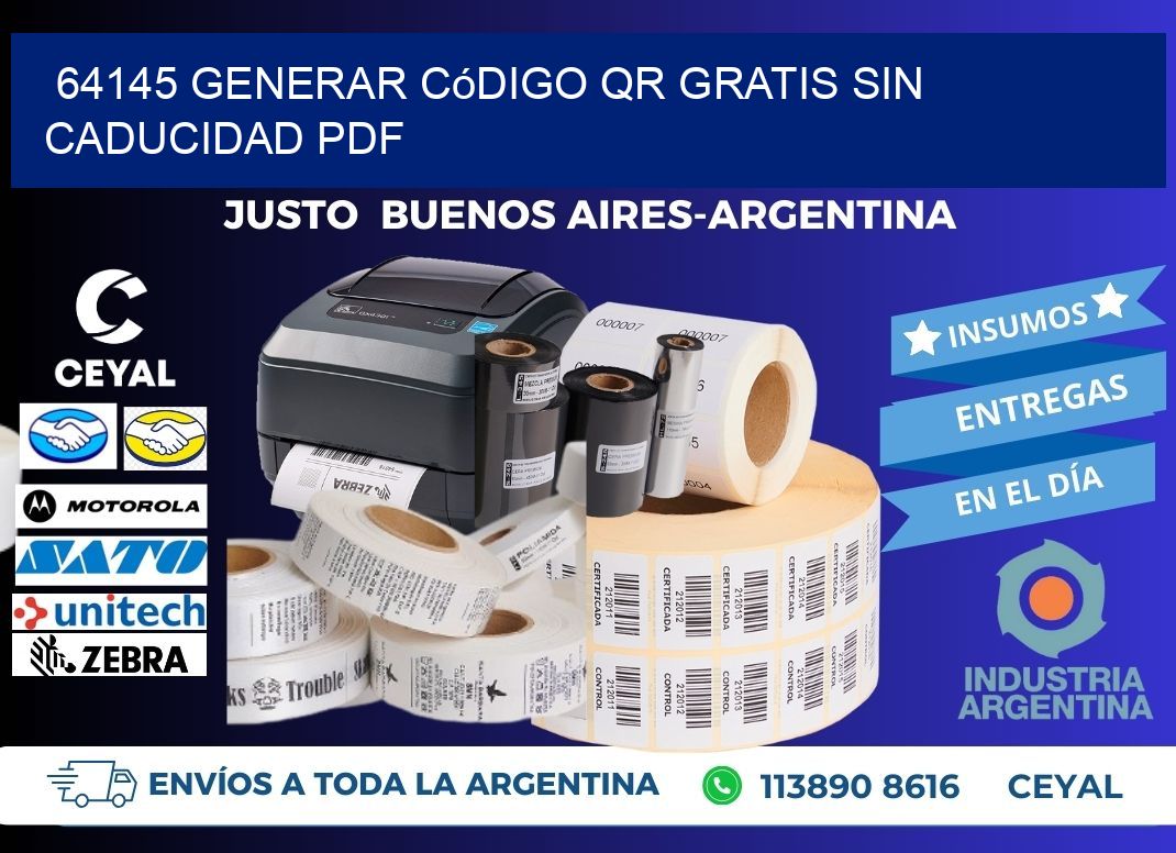 64145 Generar código QR gratis sin caducidad PDF