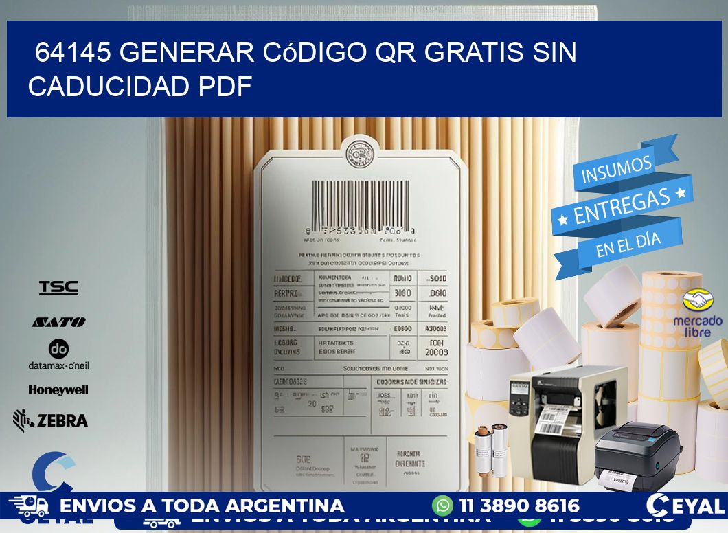 64145 Generar código QR gratis sin caducidad PDF