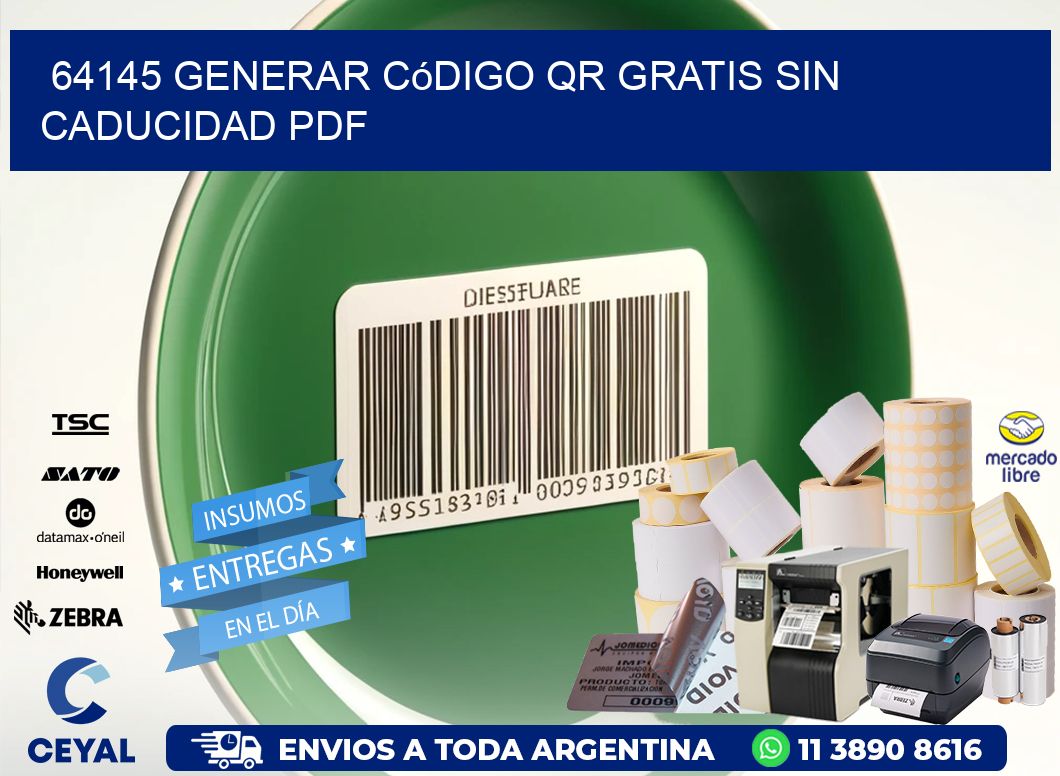 64145 Generar código QR gratis sin caducidad PDF