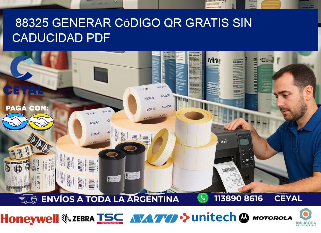 88325 Generar código QR gratis sin caducidad PDF