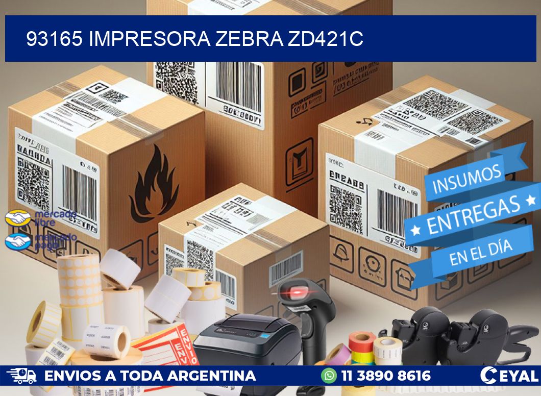 93165 Impresora Zebra zd421c