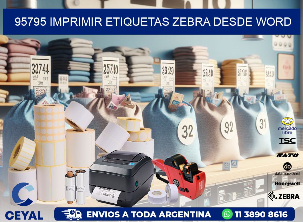 95795 imprimir etiquetas zebra desde word