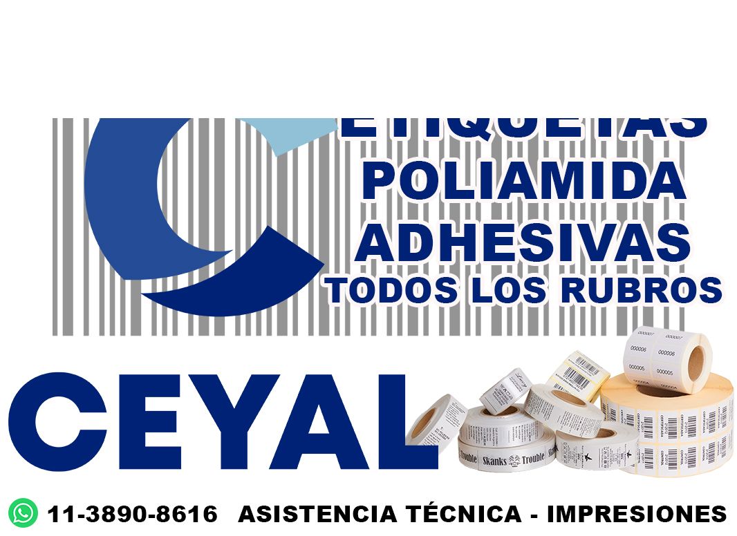 97740 Etiquetas de papel térmico impresas personalizadas