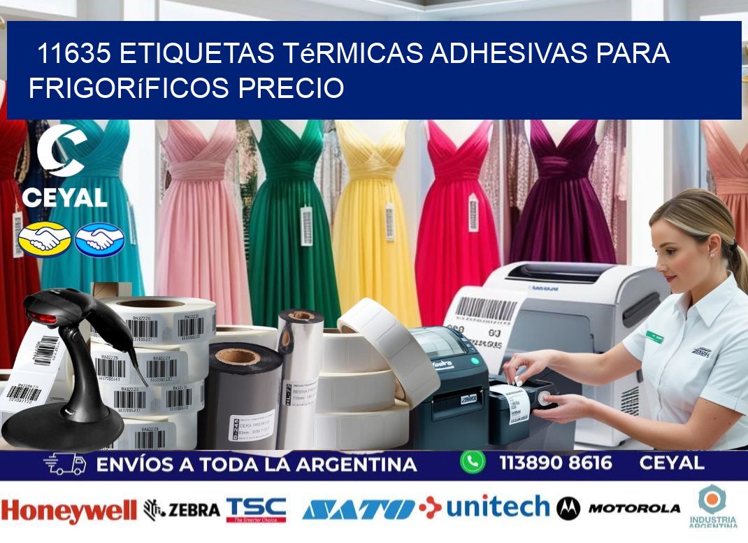 11635 etiquetas térmicas adhesivas para frigoríficos precio