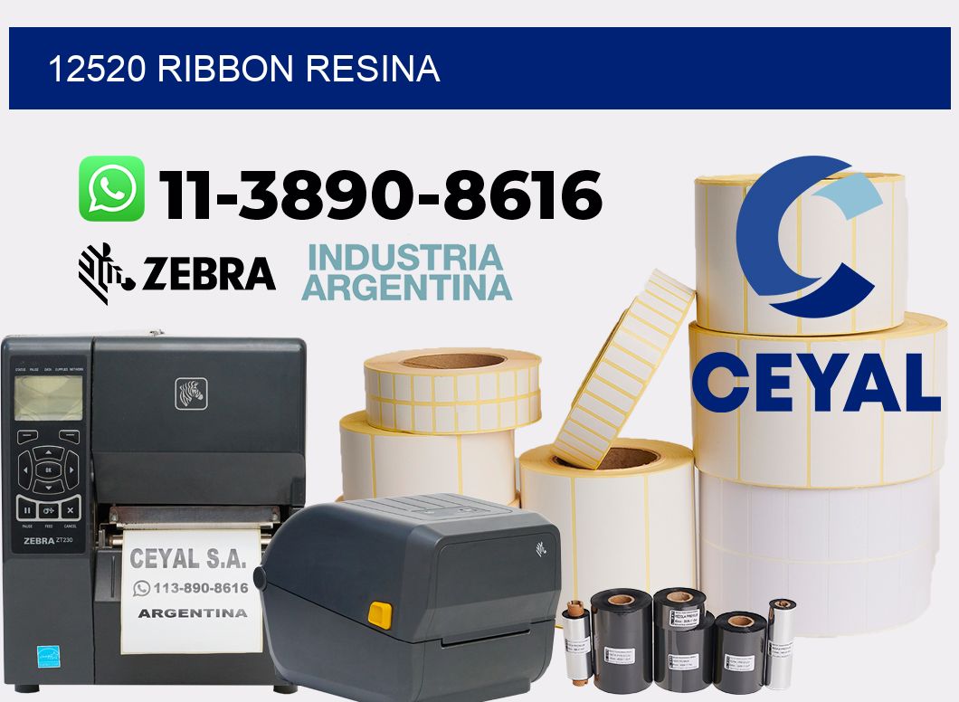 12520 ribbon resina