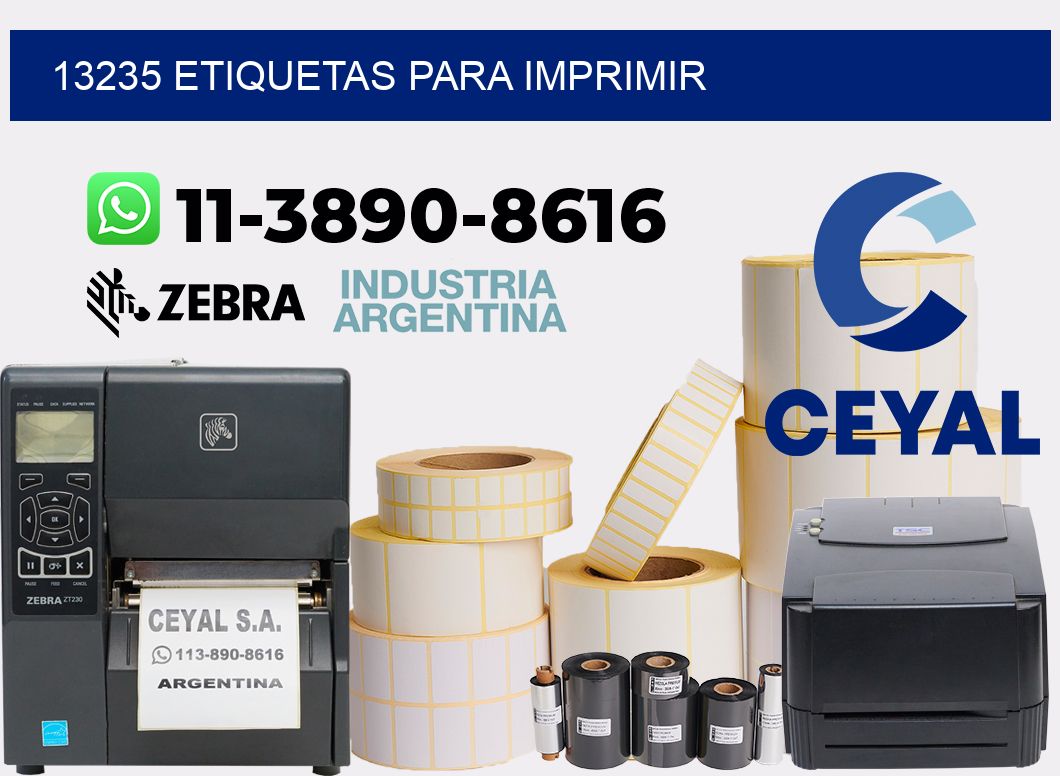 13235 etiquetas para imprimir