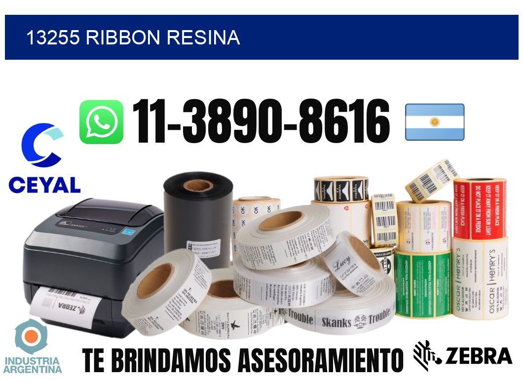 13255 ribbon resina
